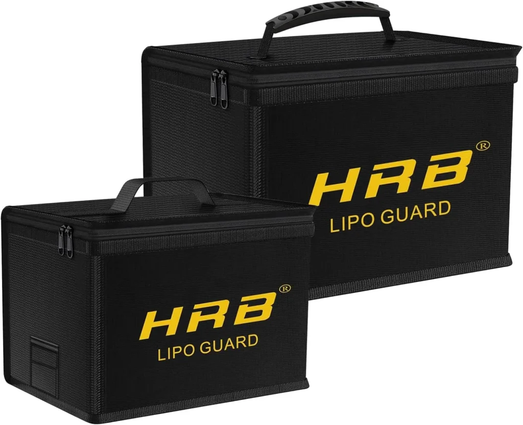 Battery Safety Box for Charging and Storing RC Car Batteries