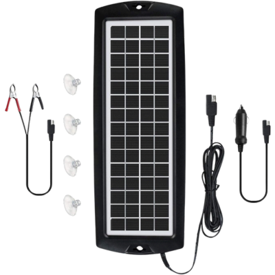 Sunway Solar Car Battery Trickle Charger 5W -US